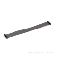Flat Cable Connecting Wire: 2H/1.27*1.27 IDC-26P*2 + UL2678#30-TS-7*0.10, Red Edge